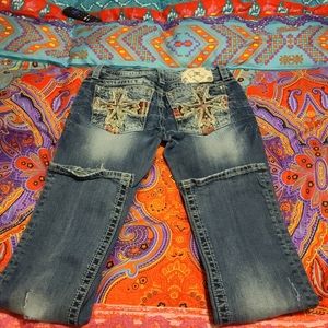 Miss me slim boot jeans